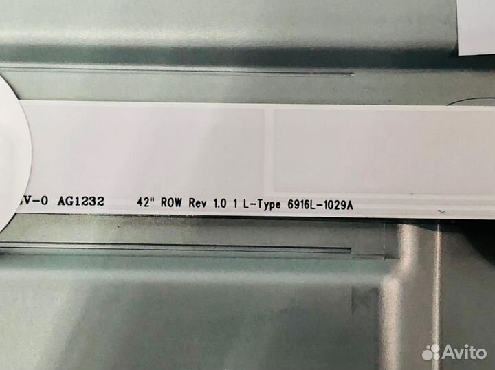 Подсветка 6916L-1028A 6916L-1029A 42 ROW Rev 1.0 1