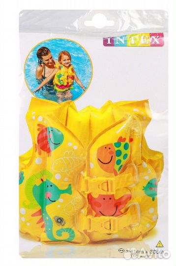 Круг и жилет для плавания