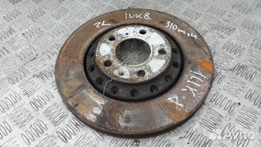 Диск тормозной задний volkswagen phaeton 1 (1UK08L