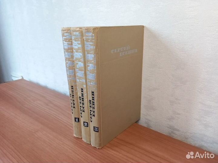 Книги Сергея Есенина, Владимира Высоцкого