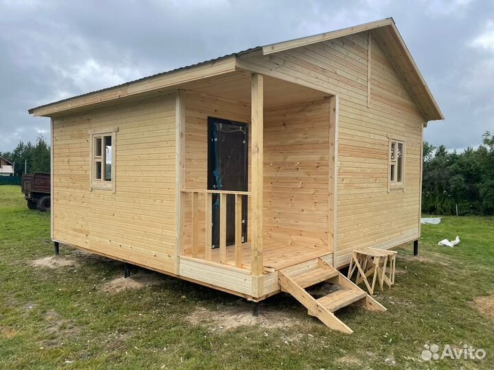 Каркасный дом 6x6