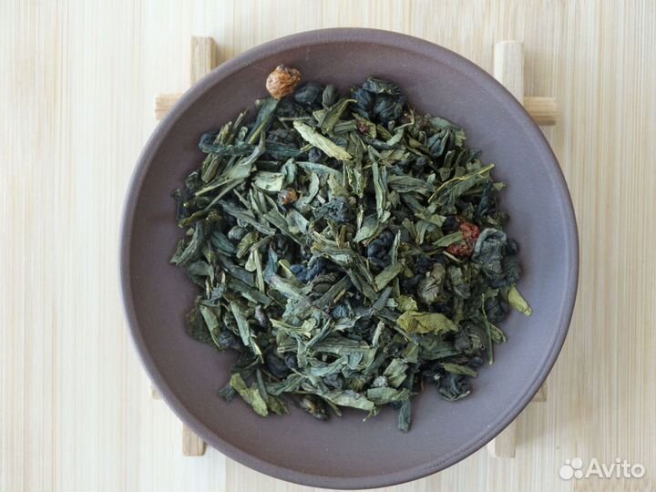 Чай зеленый с добавками 