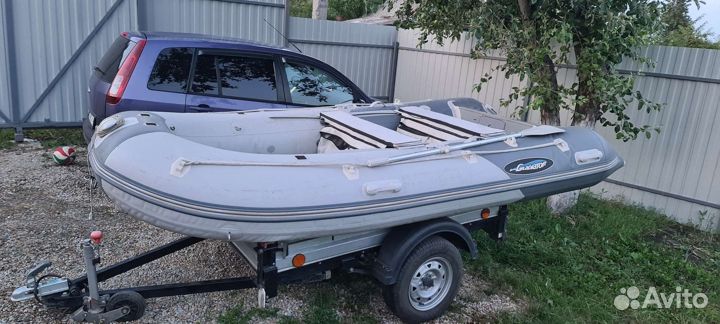 Надувная лодка пвх gladiator 370al