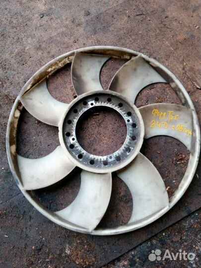 Вентилятор охлаждения двигателя Форд Транзит 2.4D