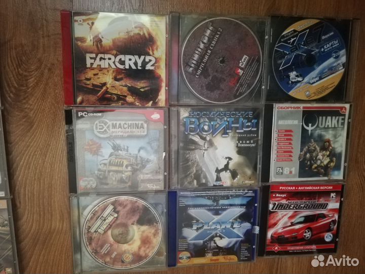 Компьютерные игры диски для пк
