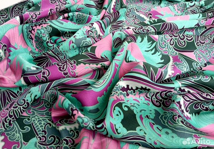 Ткань Италия вискозный шелк