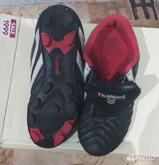 Детские футбольные бутсы hummel 33 размер