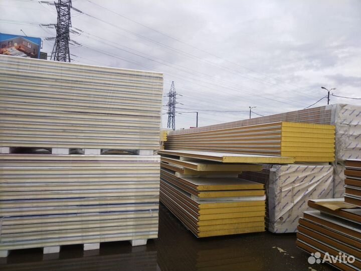 Сэндвич панели. Склад