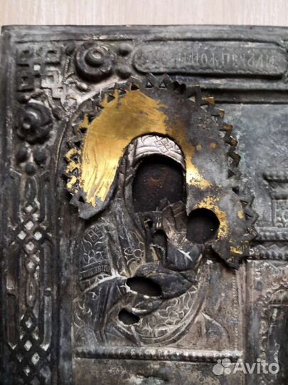 Икона Нил Столобенский 18 век