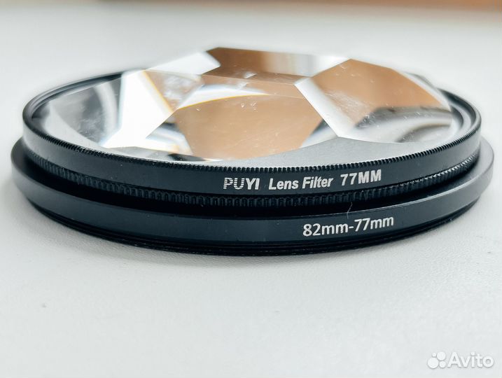 Фильтр для объектива 77-82mm Калейдоскоп puyi Lens