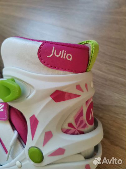 Коньки раздвижные Nordway Julia 34-37