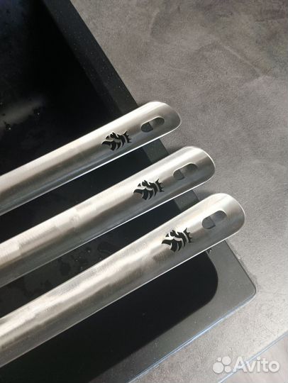 Ложка для обуви из нержавейки рожок 2мм 60см