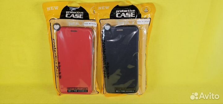 Книжка кожаная-магнитная Redmi Note 9T