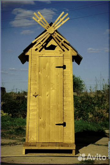 Уличный туалет прямоугольник нум 845