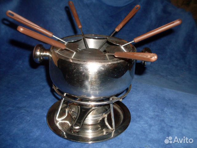 Фондю на 6 персон, фирменное,б/у