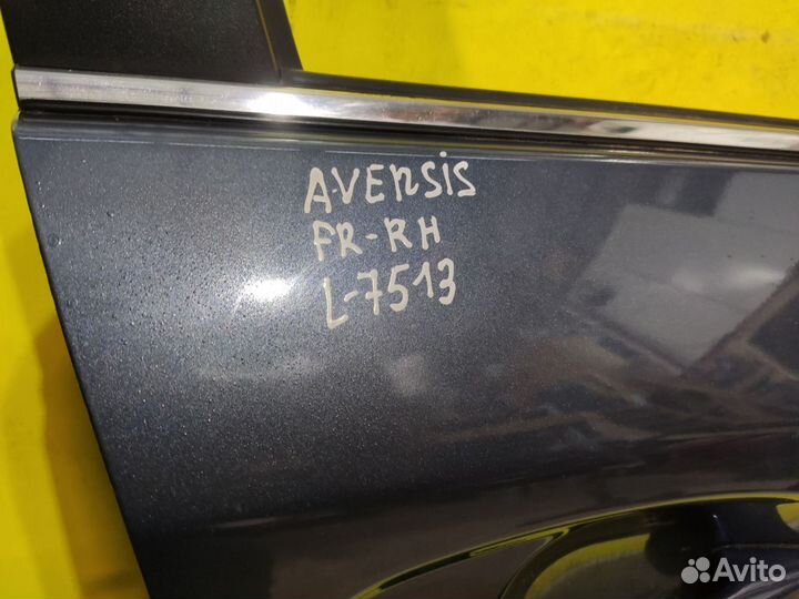 Дверь Передняя Правая Toyota Avensis 3 T270 Серая