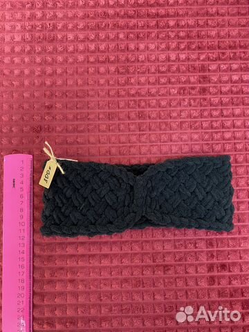 Повязка на голову вязаная