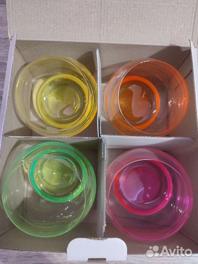 Набор стаканов для воды Crazy 390 мл. Чехия