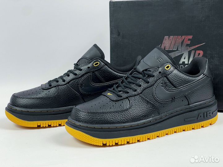 Кроссовки Nike Air Force 1 Low Luxe Black Gum