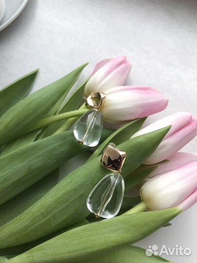 Серьги из эпоксидной смолы