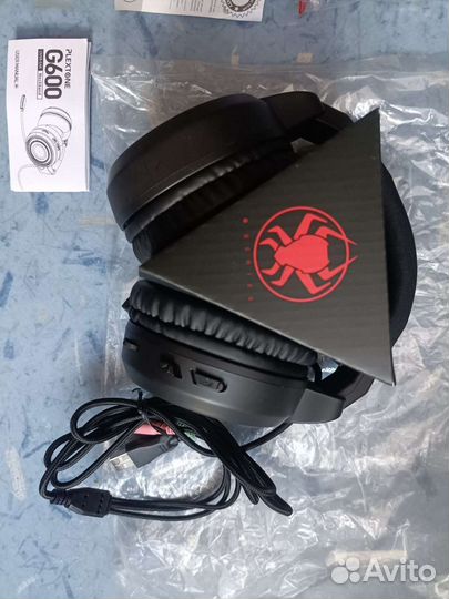 Наушники игровые Plextone G600 новые в упаковке