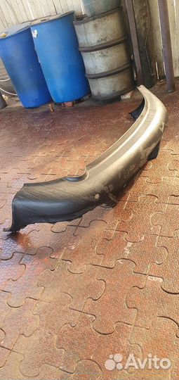 Юбка заднего бампера kia sportage