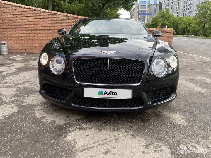 Bentley Continental GT 4.0 AT, 2014, 63 000 км