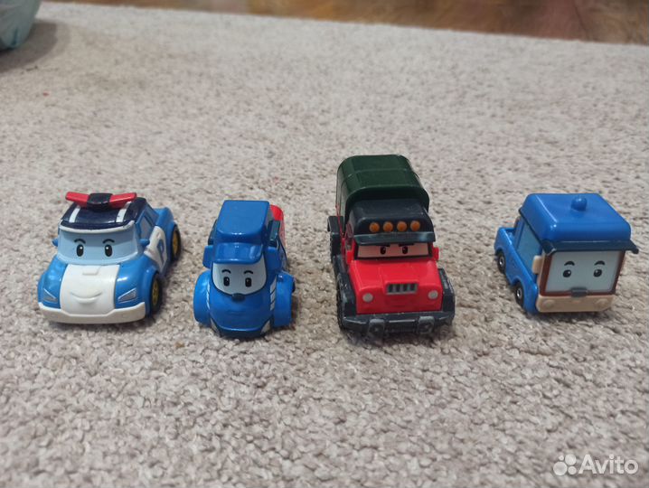 Машинка Поли Робокар, оригинал, металлические