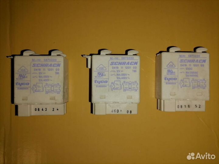 Реле тэна Miele