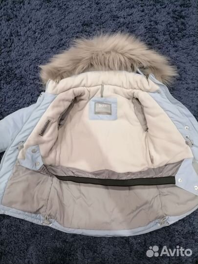 Зимний костюм для девочки 104+6