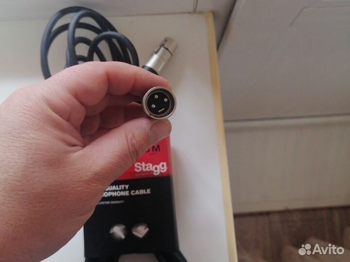 Микрофонный кабель Stagg 6M