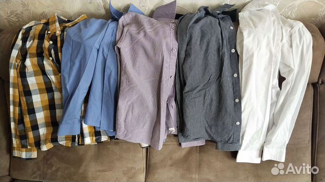Рубашки школьные