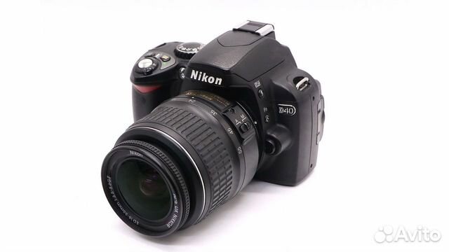 Nikon D40 kit (пробег 5060 кадров)