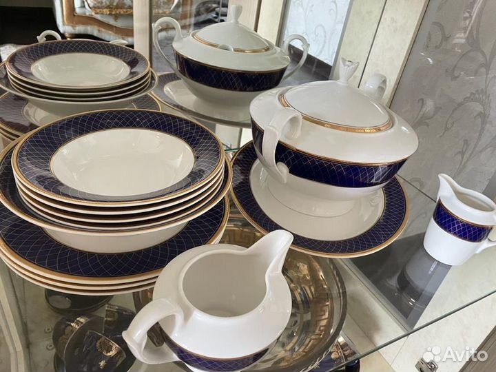 Набор столовой посуды на 12 персон Zepter Cobalt