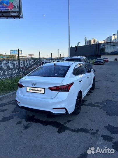 Hyundai Solaris 1.4 AT, 2018, 135 000 км