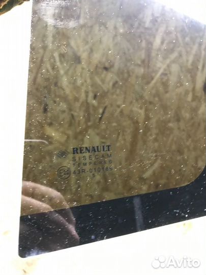 Форточка двери задняя левая Renault Logan 2 седан