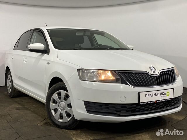 Skoda Rapid 1.6 МТ, 2019, 110 200 км