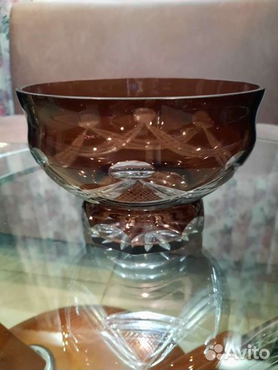 Хрустальная ваза, гдр, Германия