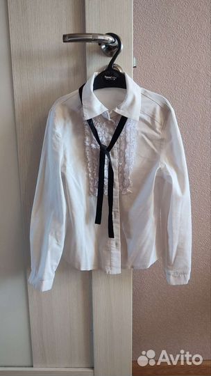 Блузки, рубашки и сарафан 128-134