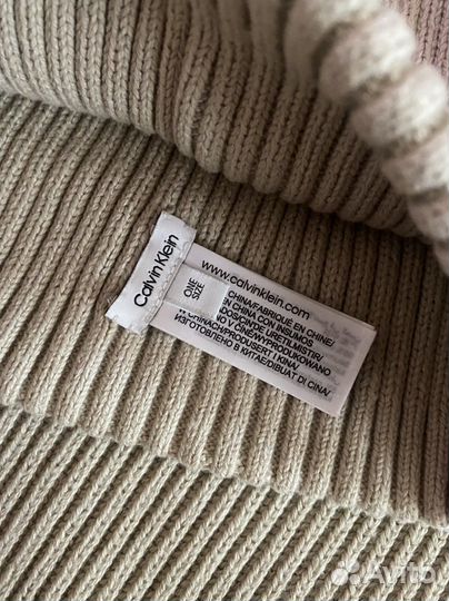 Шапка и шарф Cavin Klein оригинал