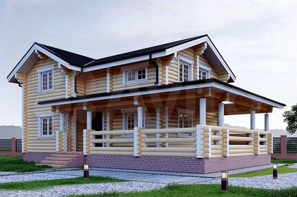 Построим Вам Деревянный дом из бревна