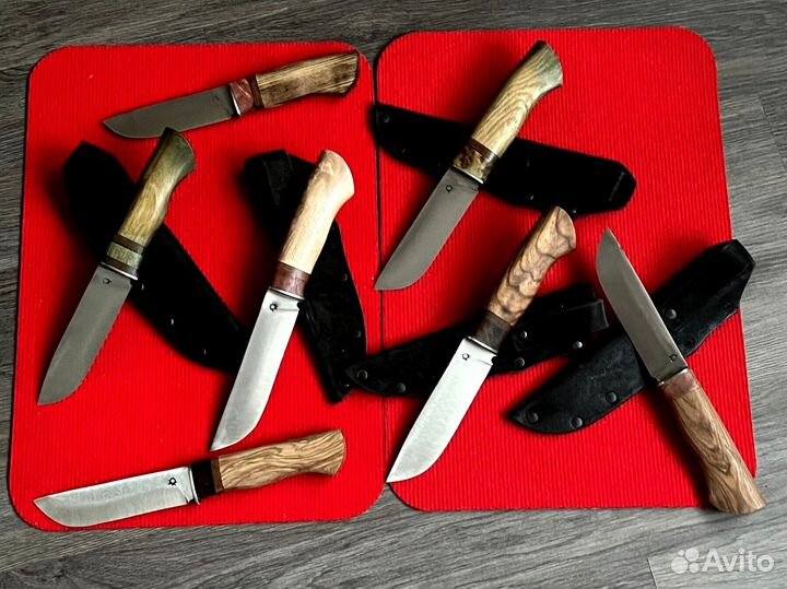Ножи ручной работы х12мф для ошкуривания