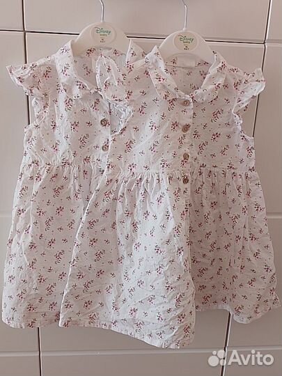 Платье 104р; 98р; 92р. для двойн