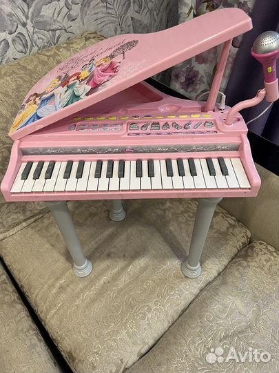 Пианино детское с микрофоном