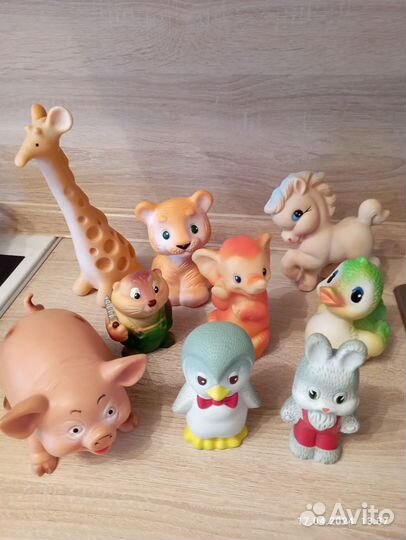 Резиновые игрушки СССР