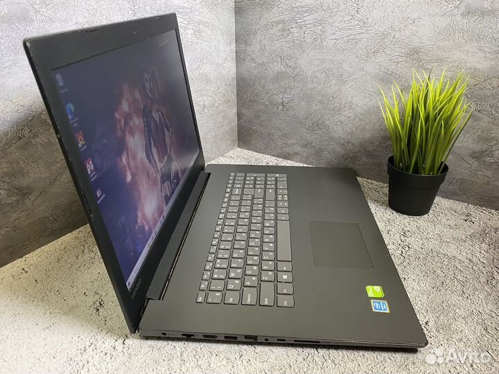 Большой игровой ноутбук Lenovo 17,3/MX110/SSD