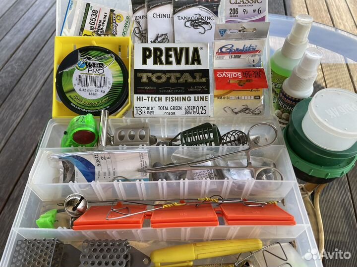 Рыболовные снасти набор бу