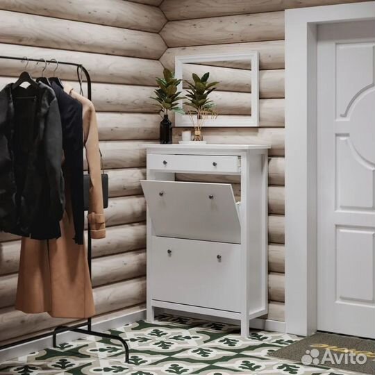 Зеркало настенное от IKEA белое новое