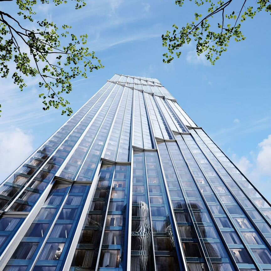 2-к. квартира, 82,5 м², 53/85 эт.