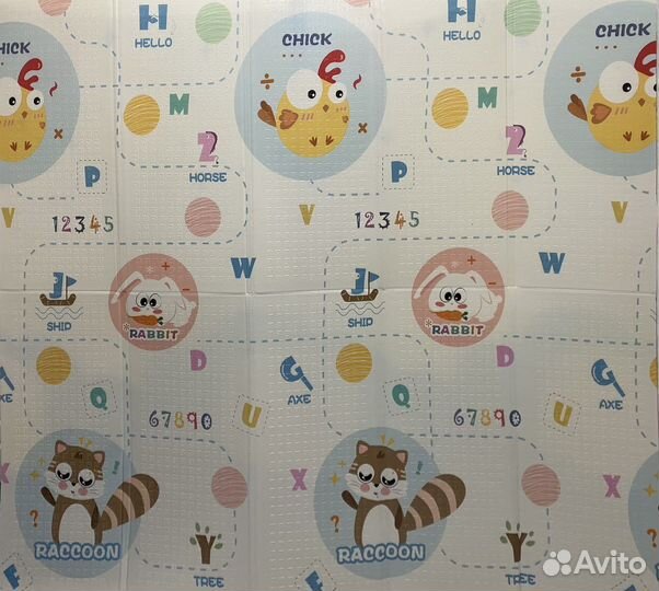 Коврик для ползания детский